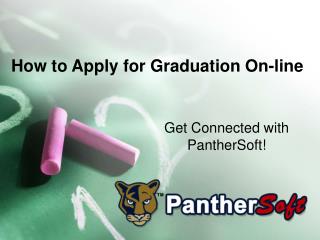 How to Apply for Graduation On-line