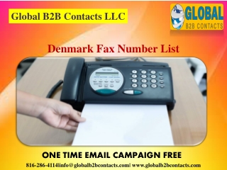 Denmark Fax Number List