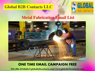 Metal Fabrication Email List