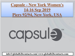 Capsule New York Women's