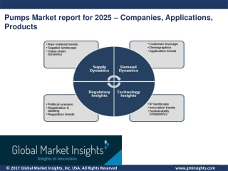 Pumps Market report for 2025 – Companies, Applications, Products