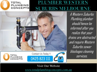 Plumber Western Suburbs Melbourne