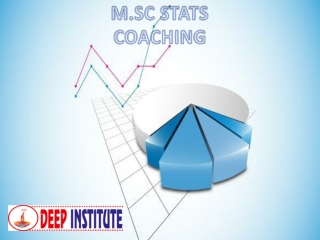 Best Coaching for msc STATS | Learn MSC Stat
