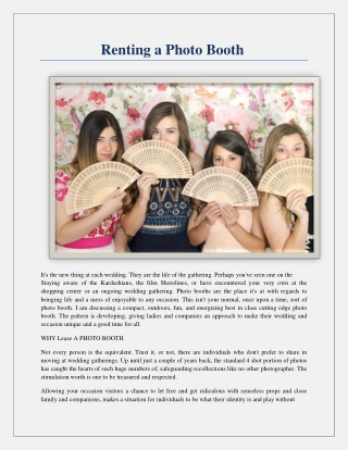 Wedding Photo Booth Rental - 1,302 vol