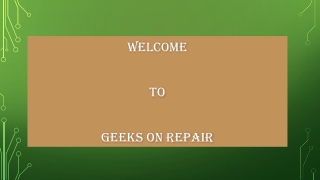 Computer Repair Near Me