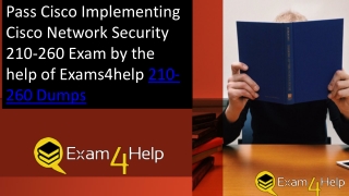 Latest Cisco 210-260 Practice Exam Questions | Pass 210-260 Exam
