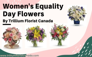 Women's Equality Day Canada 2019 - Trillium Florist Canada