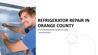 REFRIGERATOR REPAIR IN ORANGE COUNTY