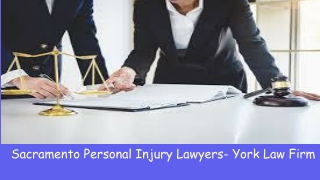 Sacramento Personal Injury Lawyers