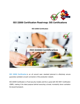 ISO 22000 Certification