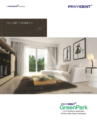 Provident Green Park | Upcoming Projects in Coimbatore