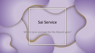 Which tyres are best for the Maruti Ignis
