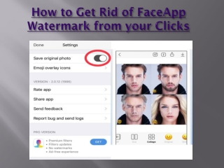 How to Get Rid of FaceApp Watermark from your Clicks