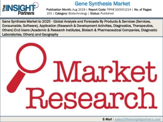 Global and Regional Gene Synthesis Market Analysis 2019-2025