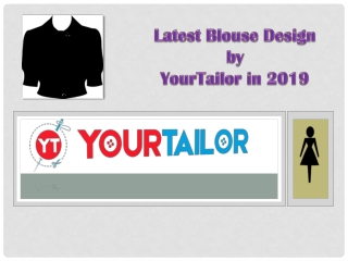 Latest Blouse Design by YourTailor in 2019