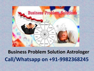 Business Problem Solution Astrologer