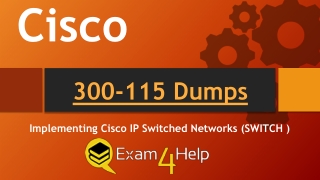 Latest 300-115 Dumps PDF Latest 300-115 Exam Questions
