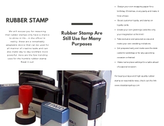 Rubber Stamp