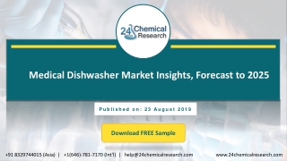 Medical Dishwasher Market Insights, Forecast to 2025