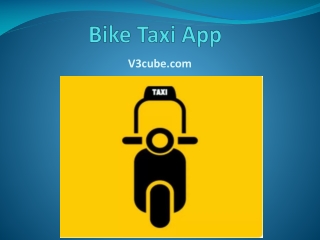 Bike Taxi App