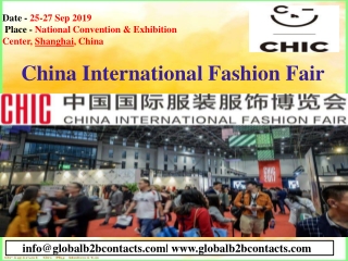 China International Fashion Fair
