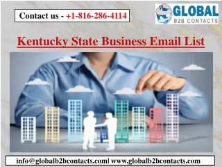 Kentucky State Business Email List