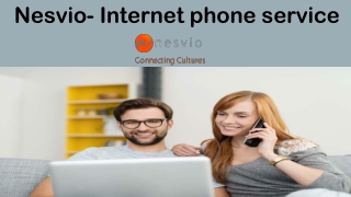 Internet phone service