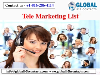 Tele Marketing List