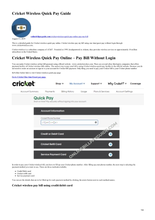 cricket