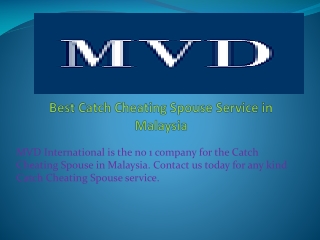 Best Catch Cheating Spouse Service in Malaysia