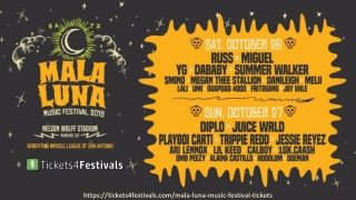 Mala Luna Music Festival 2019 Lineup & Tickets