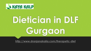 Dietician in DLF Gurgaon-Dr Anjana Kalia