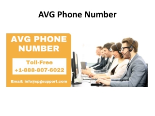 AVG Phone Number