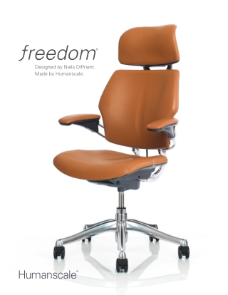 Ergonomic Executive Chair with Headrest | Humanscale