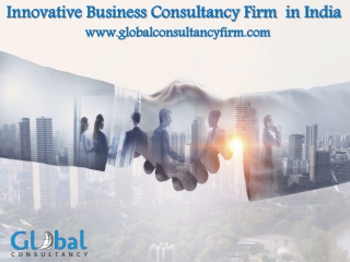 Innovative Business Consultancy Firm in India