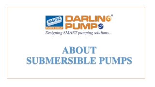 Read About Submersible Pumps