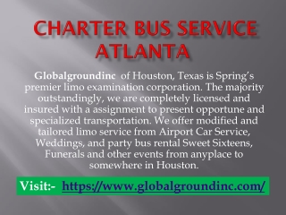 charter bus service Atlanta 