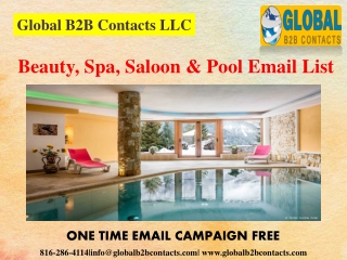 Beauty, Spa, Saloon & Pool Email List