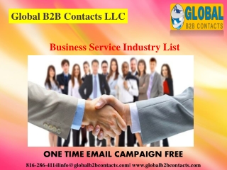 Business Service Industry List