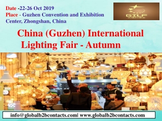 China (Guzhen) International Lighting Fair - Autumn