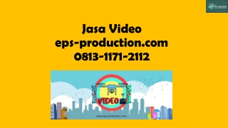 Wa/Call [0813.1171.2112] jasa bikin video stop motion Di Jakarta | Jasa Video EPS Production