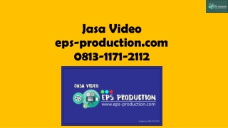 Wa/Call [0813.1171.2112] Jasa Buat Company Profile Di Jakarta | Jasa Video EPS Production