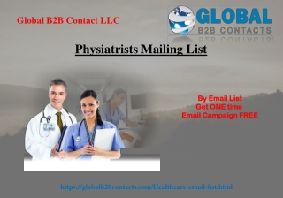 Physical Therapist Mailing List