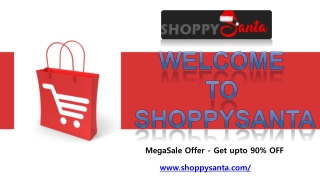 MegaSale Offer - Get upto 90% OFF