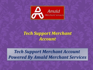 Tech Support Merchant Account Offers an incredible deal to your business