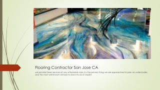 Residential Flooring Company San Jose CA