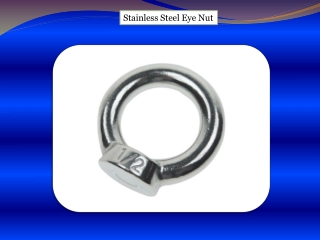Stainless Steel Eye Nut