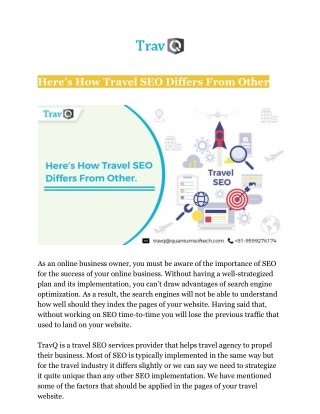 Here’s How Travel SEO Differs From Other