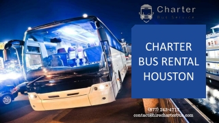 Charter Bus Houston