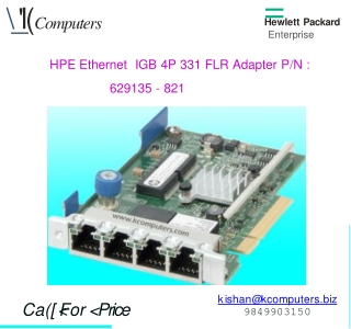 HPE Ethernet 1GB 4P 331 FLR Adapter